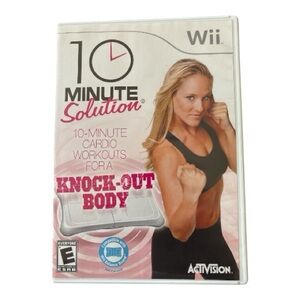 10 Minute Solution: Knockout Body (Nintendo Wii)  Fitness Workout Game